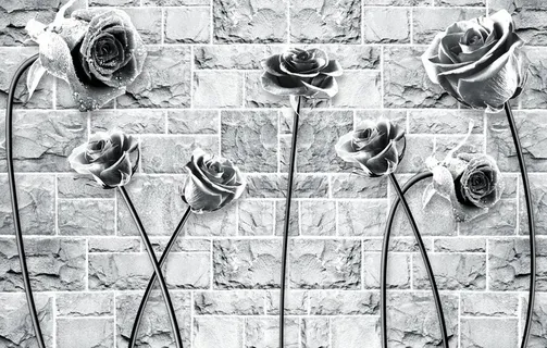 简约复古背景墙图片