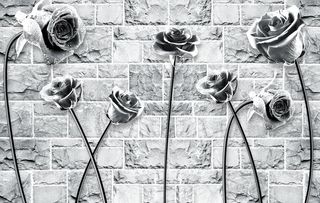 简约复古背景墙图片