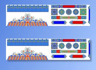 藏族花纹学习版图片