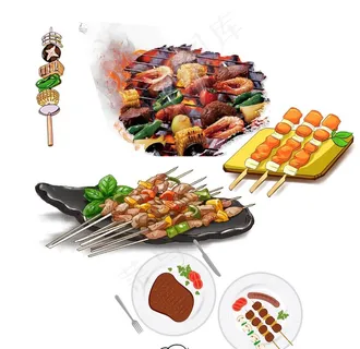 烤串图片 烤串图片