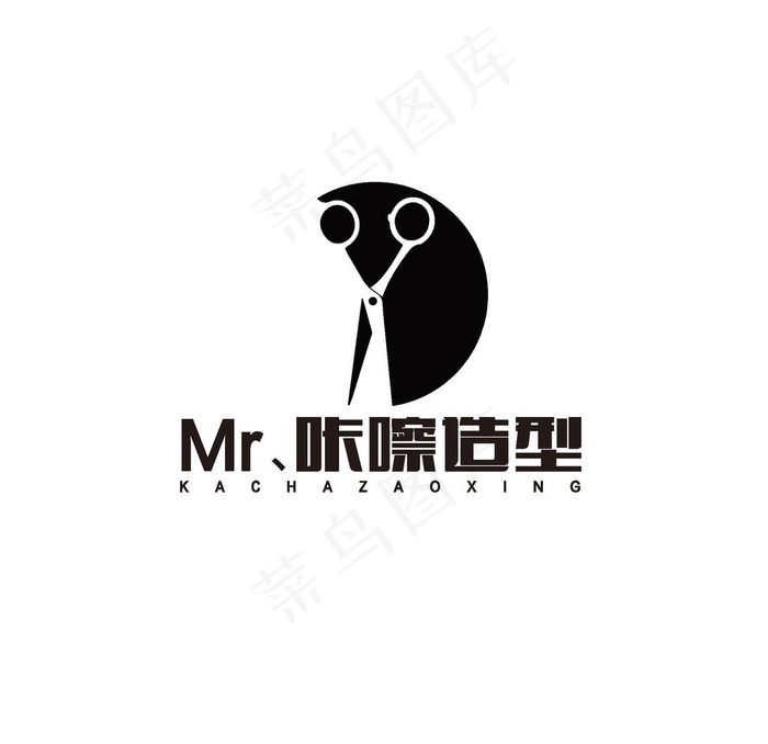 咔嚓造型logo图片ai矢量模版下载