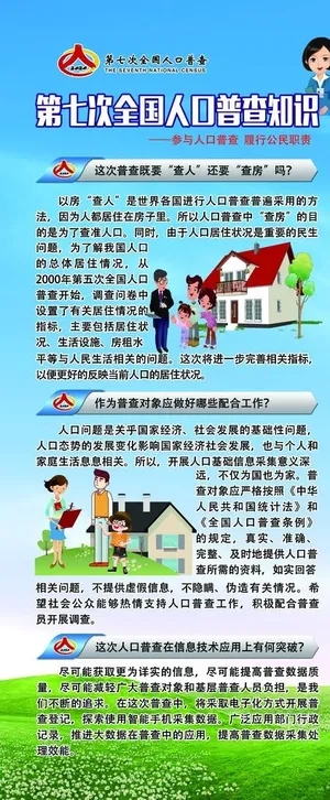 第七次人口普查宣传知识（三）图片