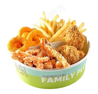 美味小吃全家福图片