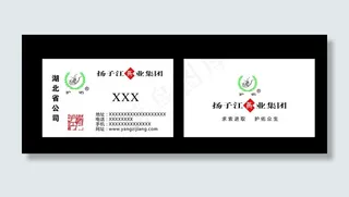 扬子江药业  名片图片