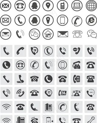 地址电话图标图片