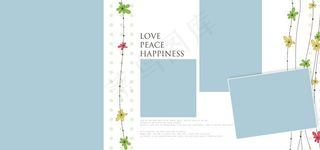 儿童摄影相册模板字母图片