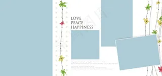 儿童摄影相册模板字母图片