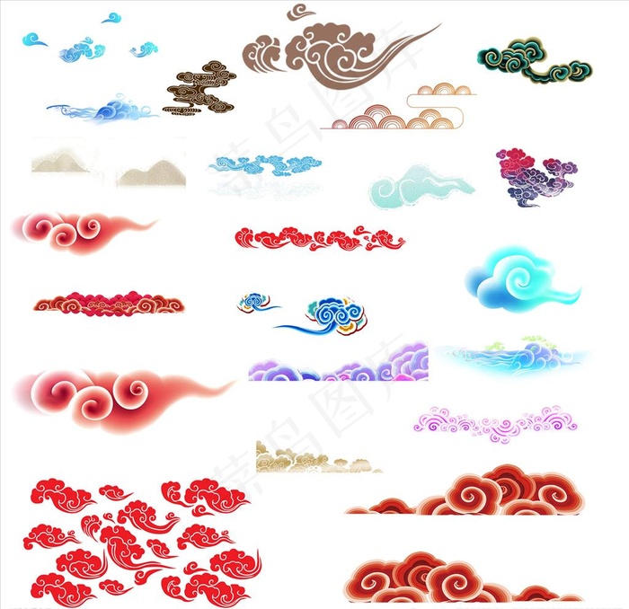 古典祥云图片