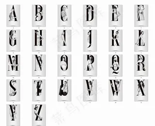 字母组合图片