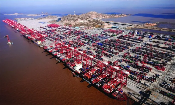 上海洋山港区图片