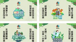 垃圾分类文明宣传海报图片