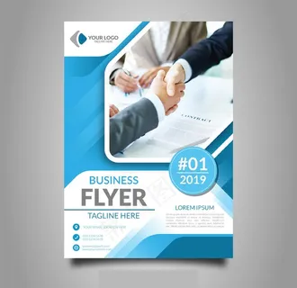 宣传单页 商业海报 画册封面图片