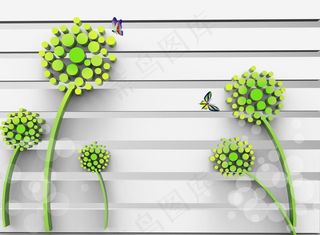 装饰画背景墙图片