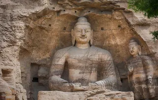 大同云冈石窟图片
