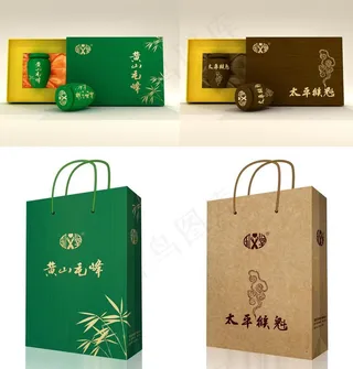 黄山毛峰太平猴魁茶叶图片