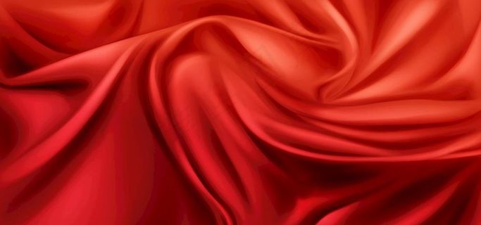 红色丝绸背景图片