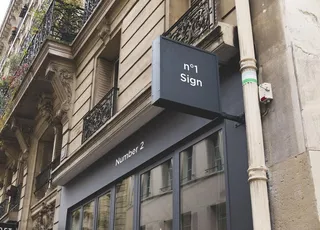 门头样机 招牌样机 木制招牌图片