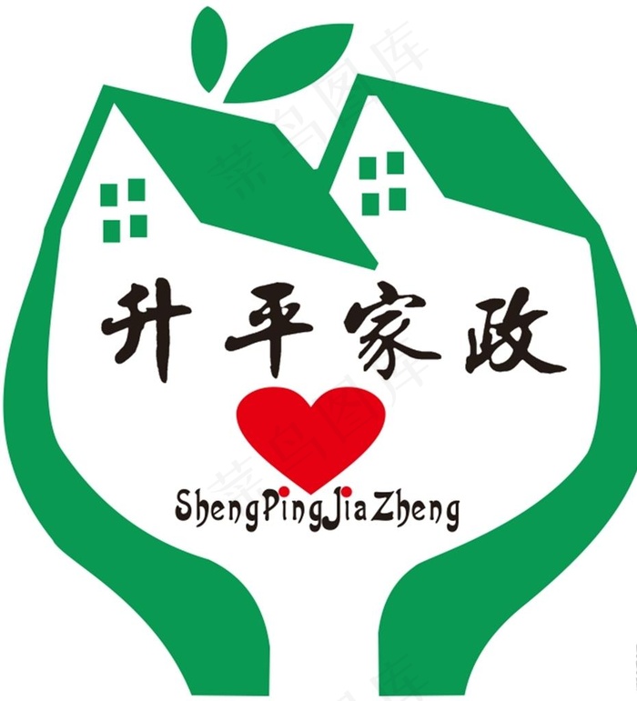 家政logo图片cdr矢量模版下载