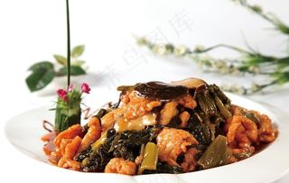 酸菜炒肉片图片