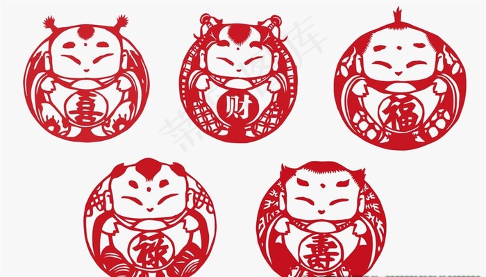 福禄寿喜图片