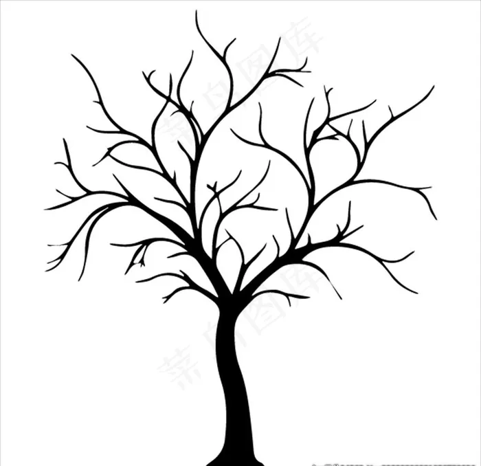抽象树图片eps,ai矢量模版下载