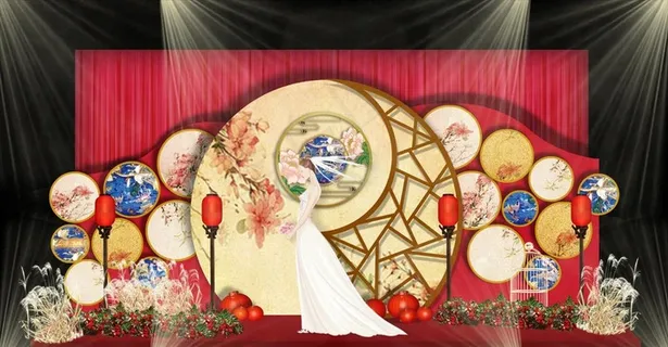 新中式婚礼图片 新中式婚礼图片