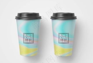 咖啡杯水杯样机图片