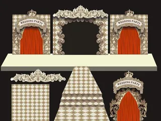 婚礼效果图图片