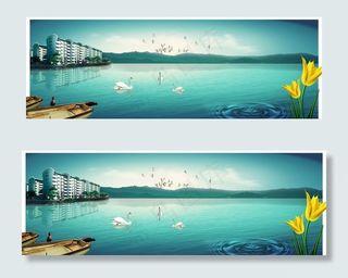 水岸生活海报图片