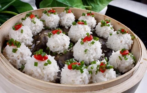珍珠肉丸图片 珍珠肉丸图片