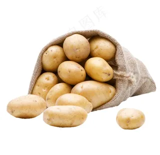 一袋土豆图片