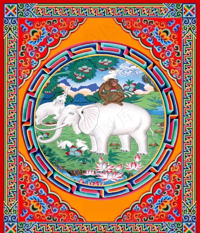 藏式图文图片