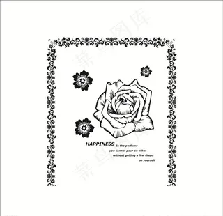 欧式复古花朵图片