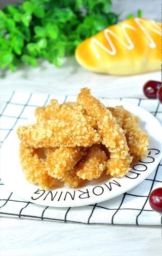 雪花鸡柳 鸡柳 炸鸡柳 炸鸡图片