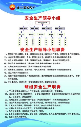 安全生产领导小组图片