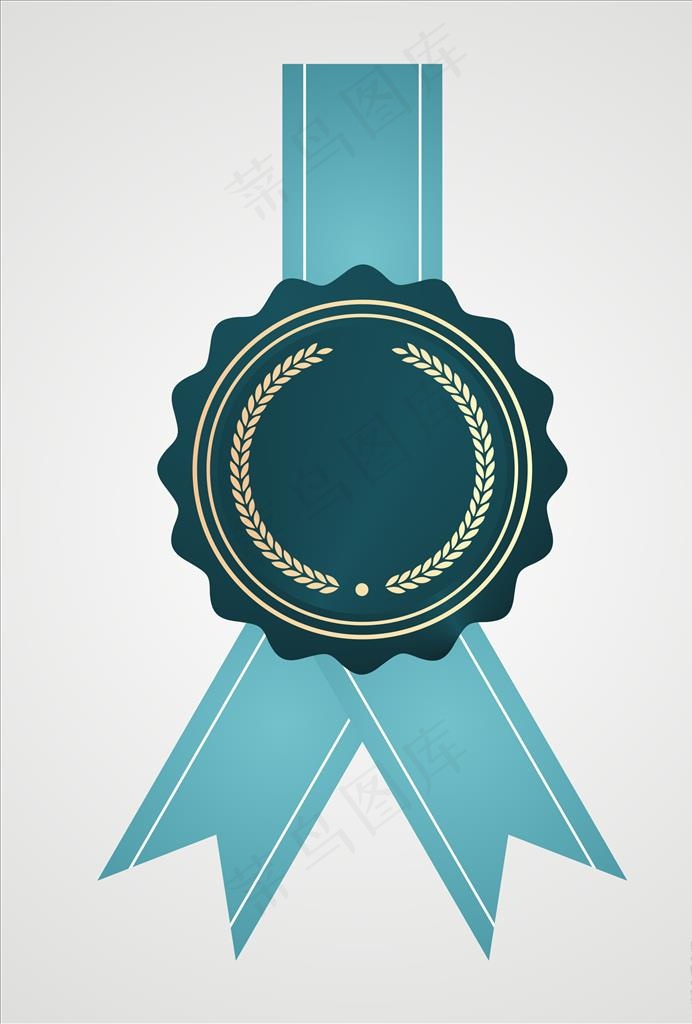 矢量奖章元素设计图片