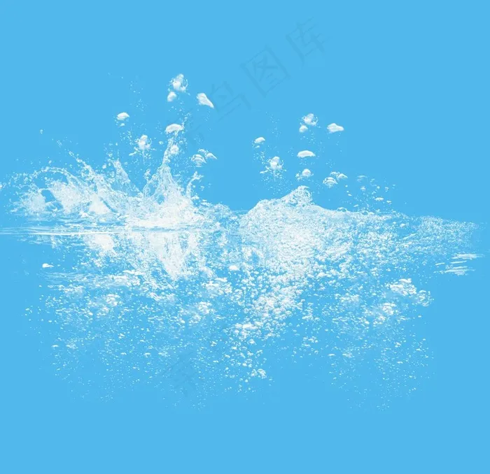 水花图片psd模版下载