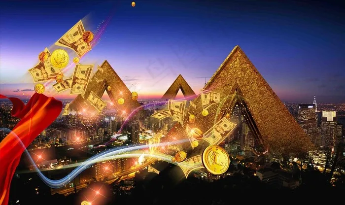 地产金融背景图片