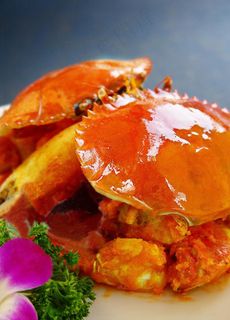 风味黄金蟹图片