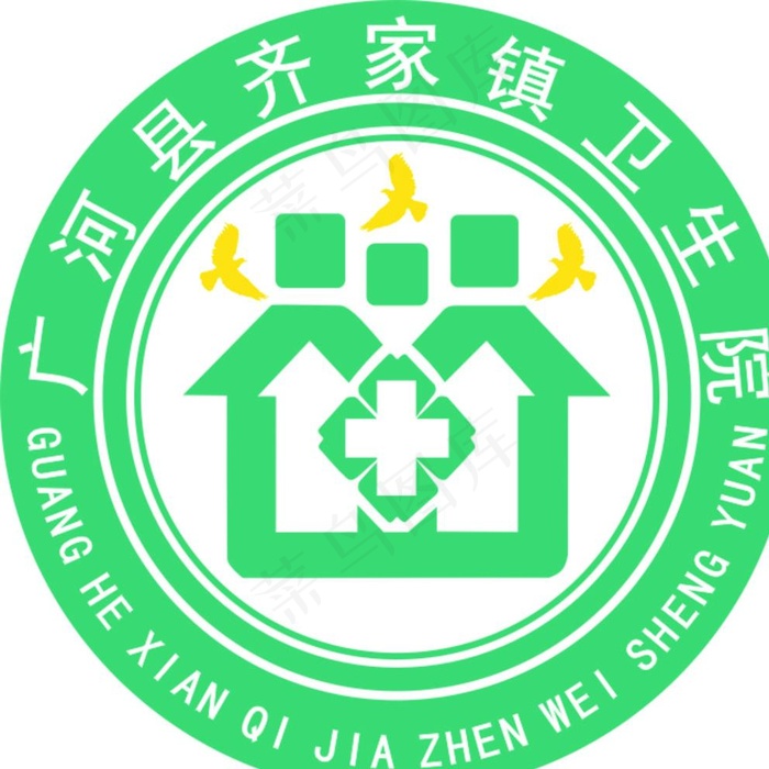 社区卫生院标志图片cdr矢量模版下载