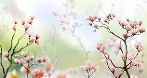 移门花卉图片