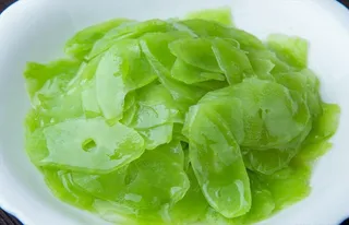 清炒莴苣片莴笋图片