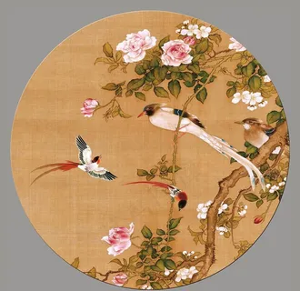 工笔花鸟画图片 工笔花鸟画图片
