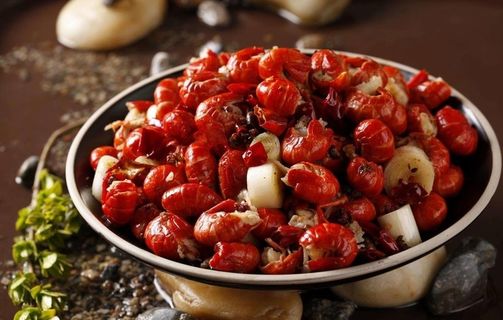 绝味炒虾尾图片