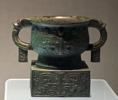 兽面纹方座簋图片