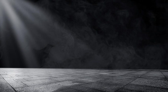 黑色透视地面素材图片