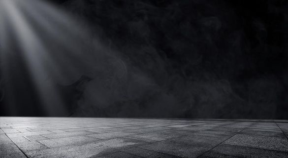 黑色透视地面素材图片