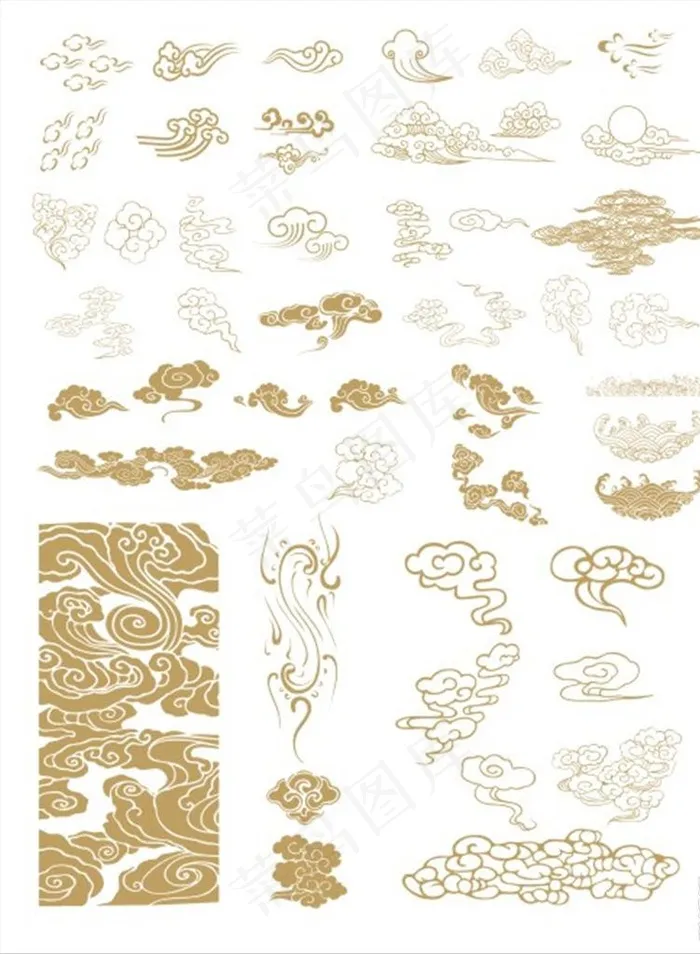 云纹CDR图图片cdr矢量模版下载