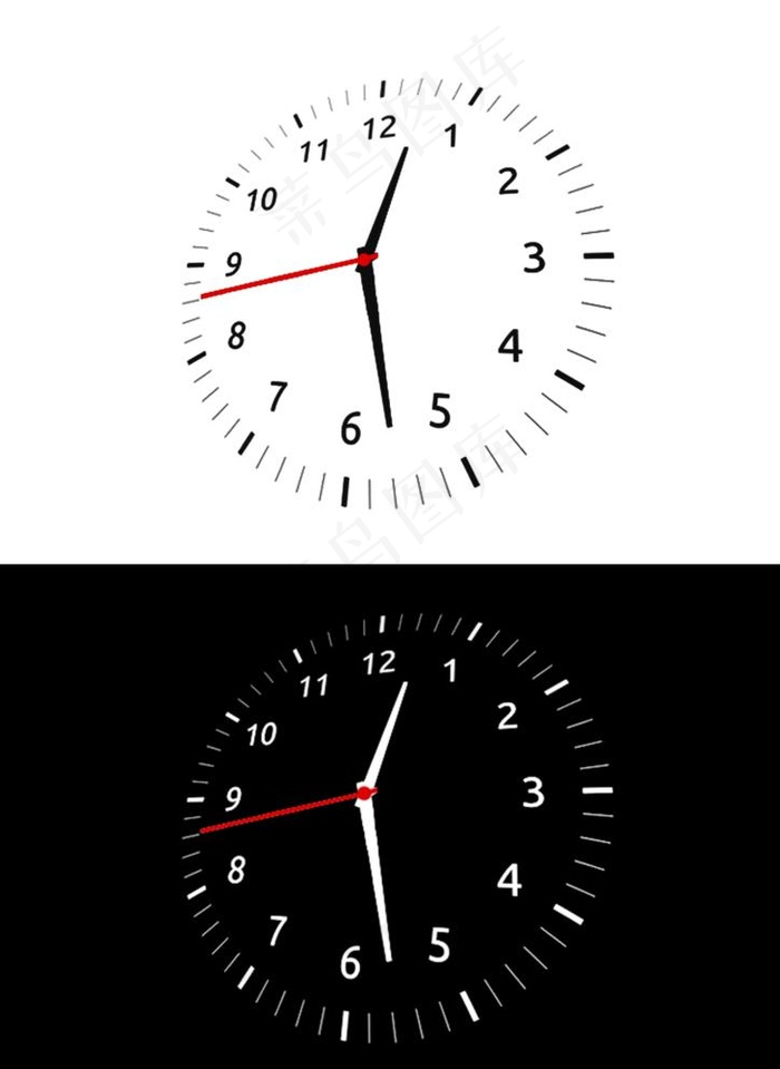 时间钟表效率图片psd模版下载