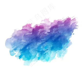 泼墨水彩图片